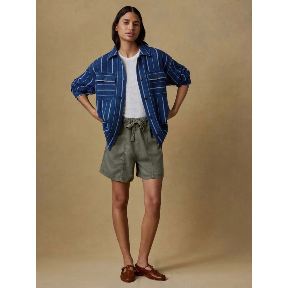 Faherty Topanga Drape Short- Thyme